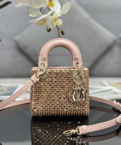 Lady Dior's Ultra Mini Embroidered Beads With Sheep Tendons Inside Embody The Minimalist Aesthe 4me5pfi8