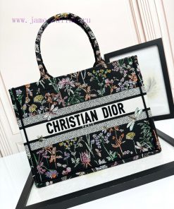 Top Tier Original Factory With Complete Packaging𝐃𝐢𝐨𝐫𝐁𝐨𝐨𝐤𝐓𝐨𝐭𝐞Black Dragonfly 36cmThis Book Tote jttrbkpl