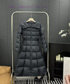 Authentic grade goose downMoncler | Mengkelai FW23 Faucon fugitive princess long hooded downrnqlfdsu
