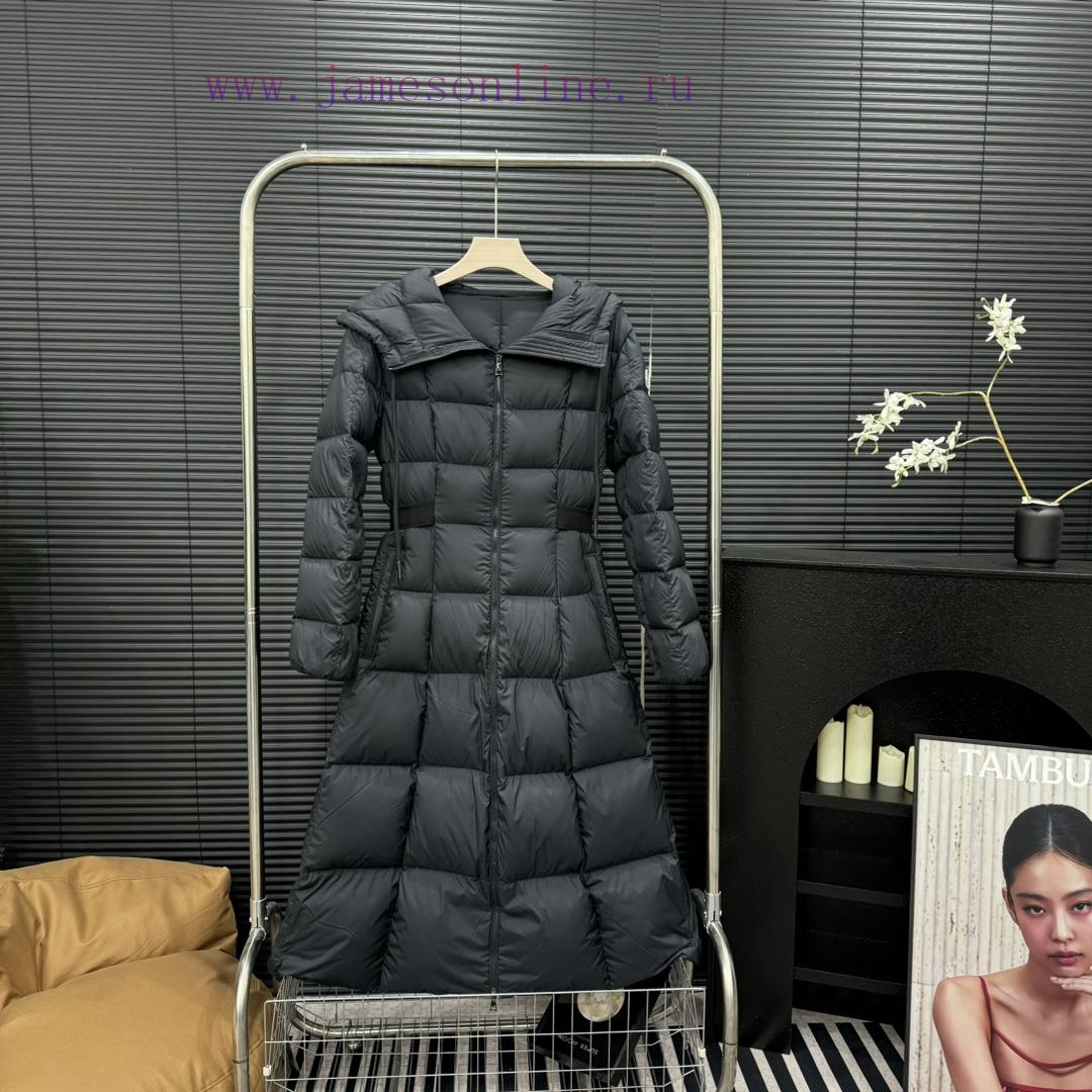 Authentic grade goose downMoncler | Mengkelai FW23 Faucon fugitive princess long hooded downrnqlfdsu