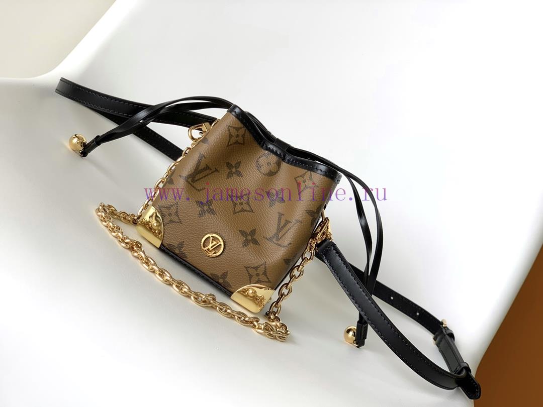 Louis Vuitton Bags M82885 Yellow Flower Mini Bucket Bag Burned Wheat Bag Series Zjs Jh Online Only Handbag M82885 kulakia7