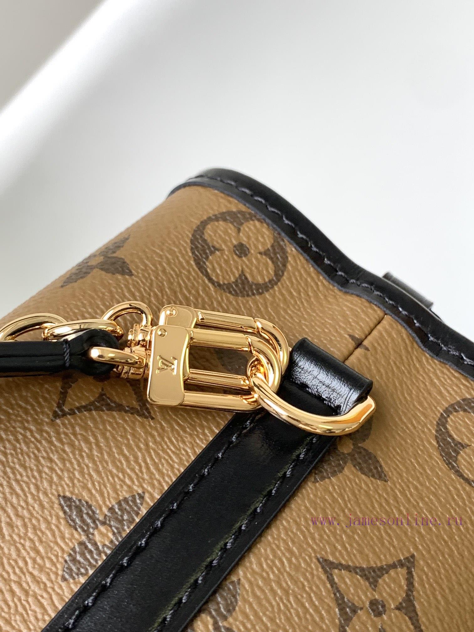 Louis Vuitton Bags M82885 Yellow Flower Mini Bucket Bag Burned Wheat Bag Series Zjs Jh Online Only Handbag M82885 kulakia7 - Image 7