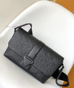 Louis Vuitton Bags M46794 Black Flower M23741 EmbossedThe S-Cape Messenger Bag Is Made Of Louis Vuitton MONOGRAM B r17mosjj