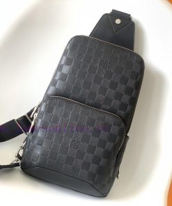 Louis Vuitton Bags N40097 Pressed Grid Sports Style Combined With Casual Atmosphere This Avenue Shoulder Bag Is Ma c8nai6w8