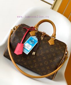 Louis Vuitton Bags N87212 Ostrich Pattern M11495 Old Flower M12243The Black Speedy Soft 30 Boho Handbag Is Made Of wwhql5go