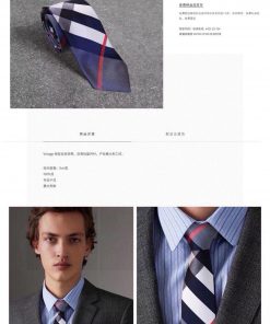 Paired with packaging, B's synchronized necktie is now available for shipment. Burberry men'g7el2b3s