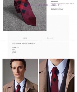 Paired with packaging, B's synchronized necktie is now available for shipment. Burberry men'spe1howo