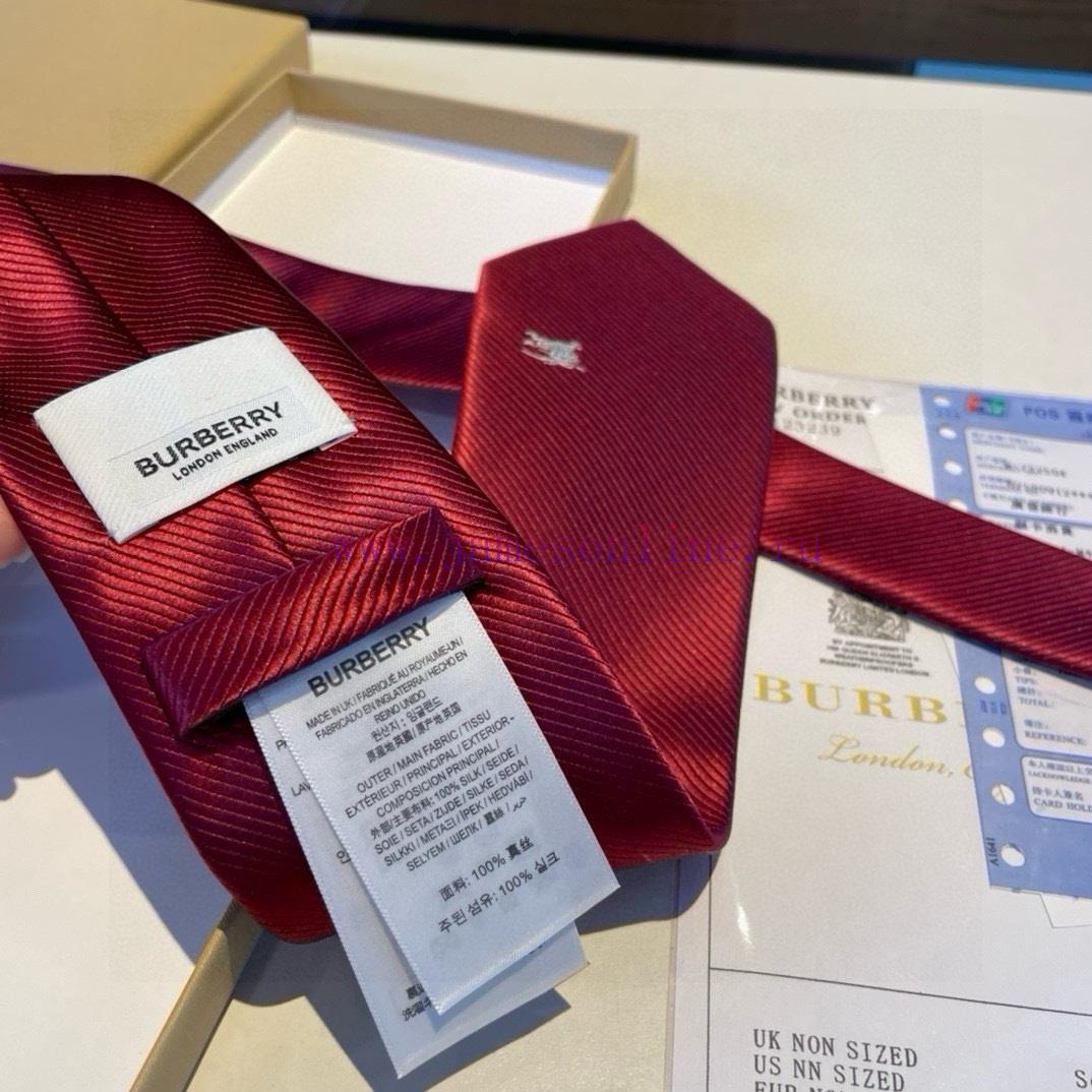 Paired with packaging, B's synchronized tie is now available for shipment. Burberry's new st08o6bew8 - Image 8