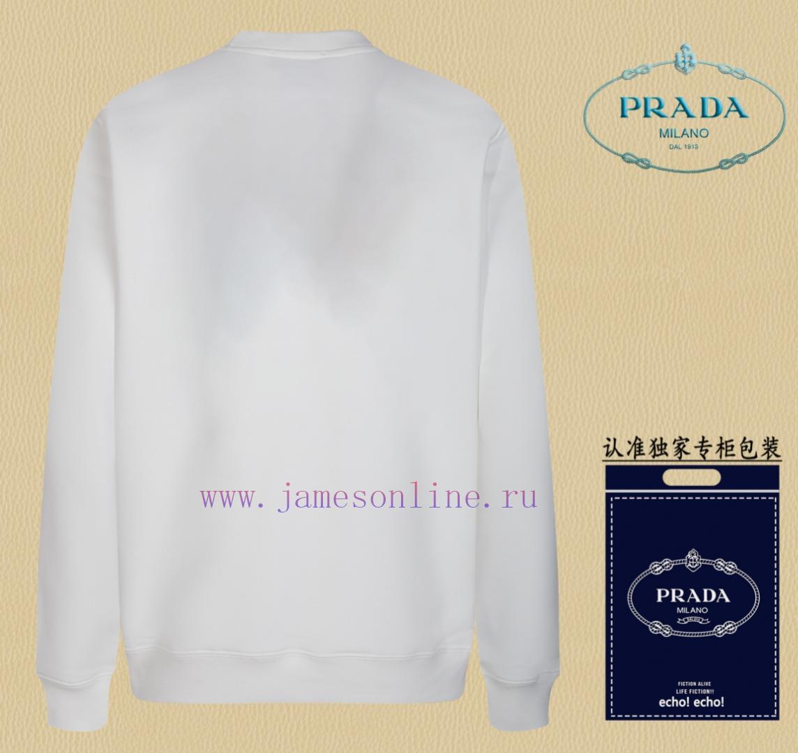 Hot Selling Products On Shelves Shipping And PackagingPRADA~Prada Fashion Round Neck HoodieRand cx1qbxsb - Image 10