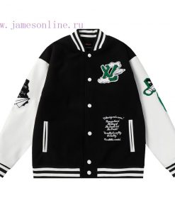 B98 After SalesLv Graffiti Painting Towel Embroidery Baseball Jacket 700g Longfengni With Lyche laugk3ff
