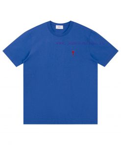 Style Number A03AMI 25 Year New Spring/Summer Small Label Embroidered T-shirt270G Pure Cotton T fxyb137h
