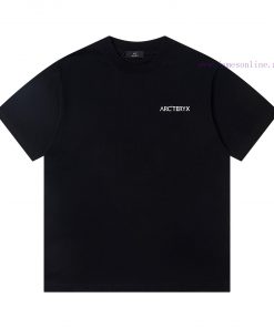 Up NewStyle Number G952Arc'teryx's New Iconic Logo Printed Casual Round Neck Short Sleeved T-sh xz9hzwy8