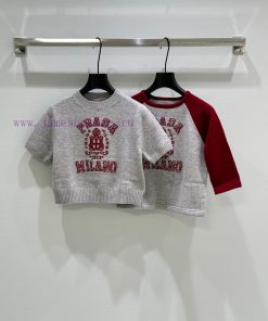 25SS Early Spring New Early Spring New Product Wool Blended Short Sleeve Sweater Soft Wool Blen brt35syy