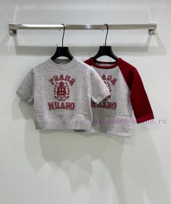 25SS Early Spring New Early Spring New Product Wool Blended Splicing Long Sleeve Sweater Soft W kngme46g