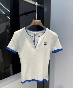 Chanel 25Ss Spring/Summer New Tank Top Produced With Stereoscopic Double C Decoration On The Ch hpjkhjpl