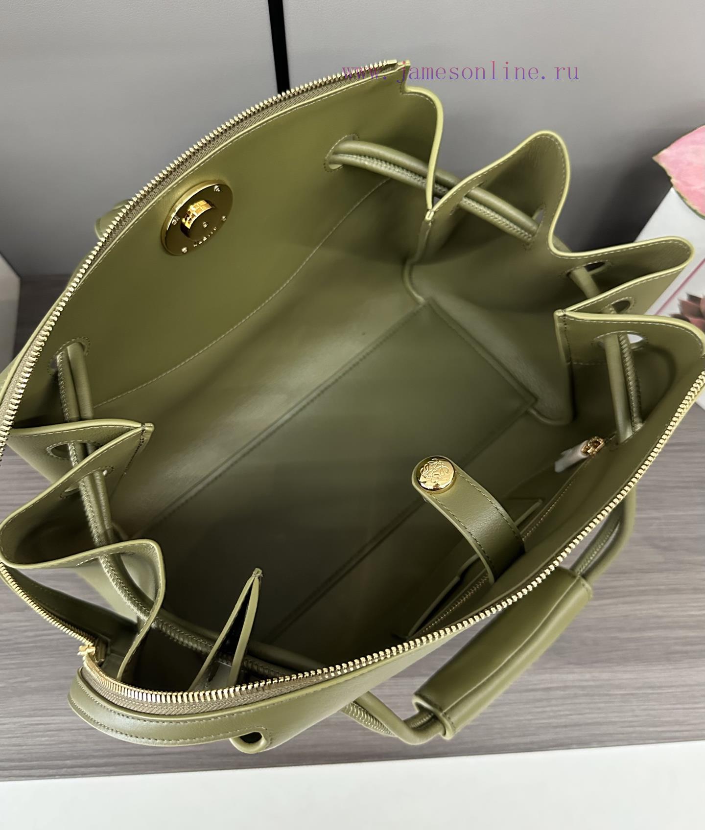Loewe Bags Loewe New Medium Soft Cow Leather Madrid HandbagMadrid Has A Soft And Structured Trapezoidal Sh rrh1iwsc - Image 10