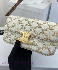 Loewe Bags TRIOMPHE Triumph Leather Shoulder Bag Triumph Underarm Bag Size 20 X 10 X 4cm Leather Edge Shee 4ofathka