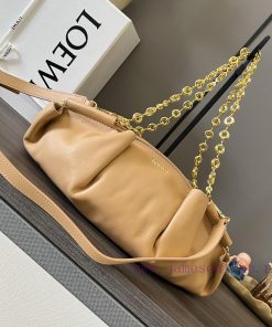 Loewe Bags . New Small Cow Leather Handbag With Chain PaseoExquisite Workmanship Simple And Elegant Silhou 55gmn4qr