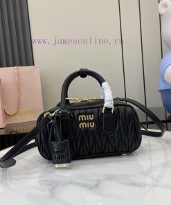 MiuMiu Bags M Home's New Bowling Bag With Complete Original Packaging Featured On The Official Website Is D 7qz5tuhe