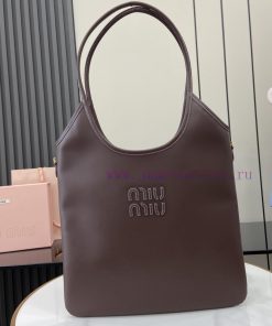 MiuMiu Bags New Miu Women's IVY Leather Shoulder Bag With Full Original PackagingThis Classic Tote Bag Is A z8e7xrr0