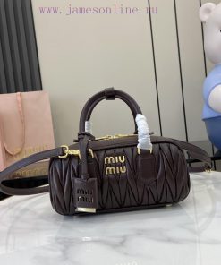 MiuMiu Bags M Home's New Bowling Bag With Complete Original Packaging Featured On The Official Website Is D ndy6d1qz
