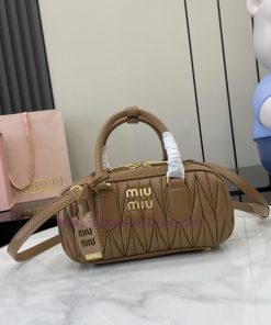 MiuMiu Bags M Home's New Bowling Bag With Complete Original Packaging Featured On The Official Website Is D 5ti1cxpw