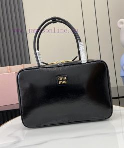 MiuMiu Bags The New MIUM Briefcase With A Complete Set Of Original Packaging Is Handmade And Made Of A Bran ndwyu6is