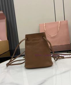 MiuMiu Bags The New Mini Water Bucket Bag "comes With A Complete Set Of Original Packaging". It Is Made Of 1fpvl798