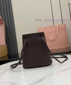 MiuMiu Bags The New Mini Water Bucket Bag "comes With A Complete Set Of Original Packaging". It Is Made Of oskza9uy