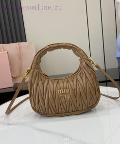 MiuMiu Bags The New MiuWander Handbag Comes With A Complete Set Of Original Packaging. It Features The Icon tibw8508