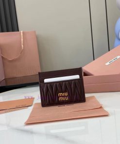 MiuMiu Bags Miu Miu's Latest Series Of Card Bags Comes With A Complete Set Of Original Packaging. They Are 55pot6cw