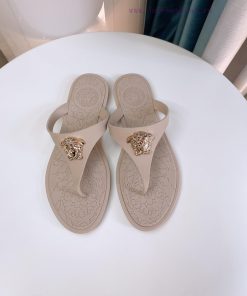 Sizes 37-41Versace Summer Classic Hot Selling New Model All Colors Are Super White Fabric PVC M gjc15dvz