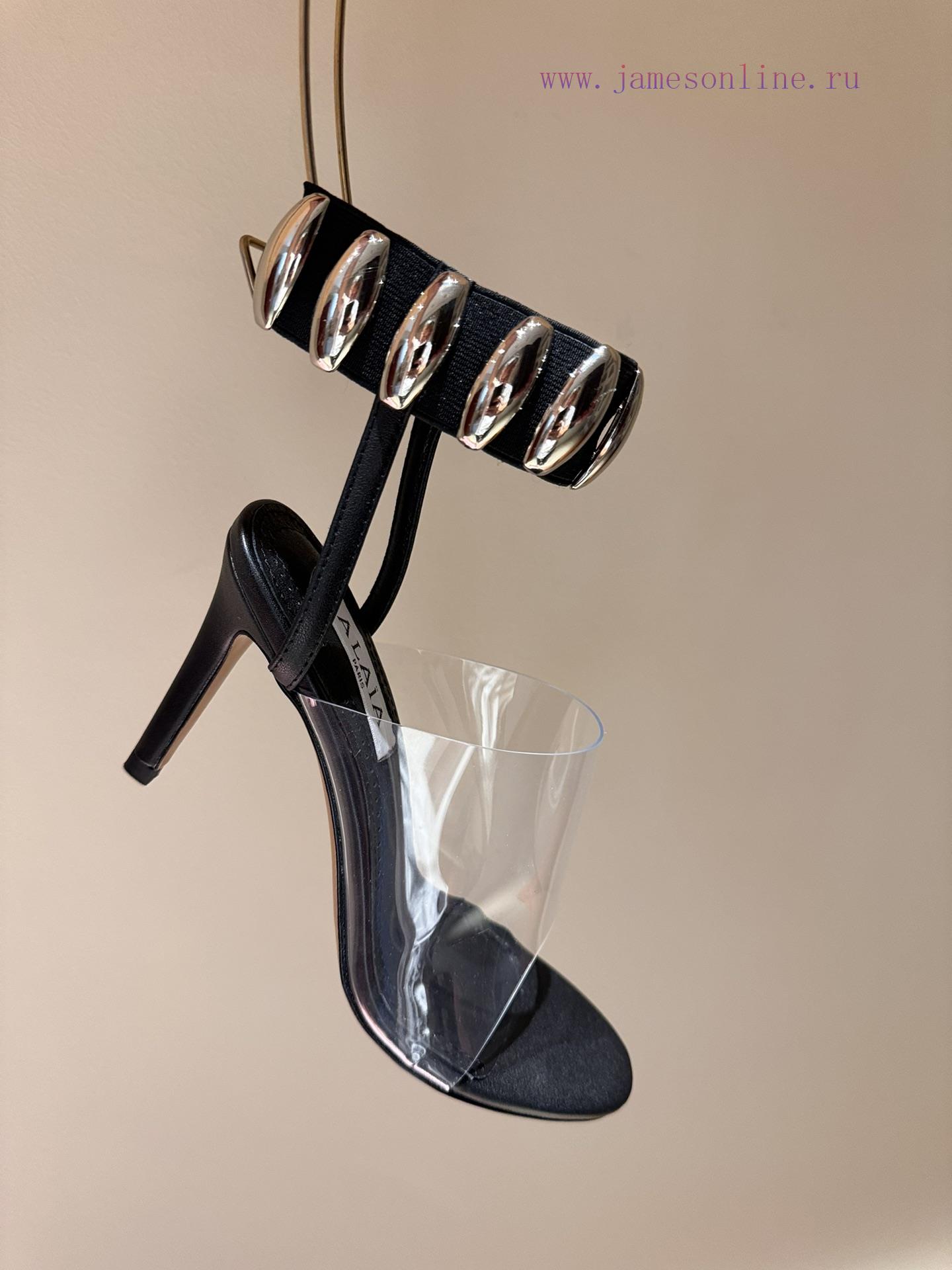 The MostALAIA24 Spring/summer Silver Metallic Suede Sandals Have Insights Into Women's Body Sha pkq7ljbd - Image 9