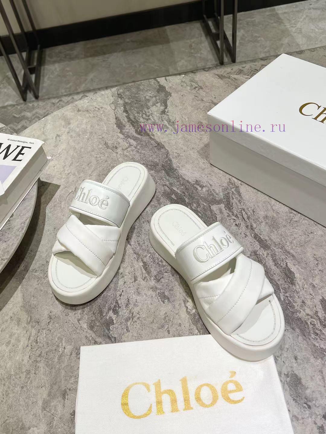 Purchase Grade Chloe/Chloe Classic Spring/Summer Knitted Strap SlippersChloe Spring/Summer Coll 3liia7xe - Image 3