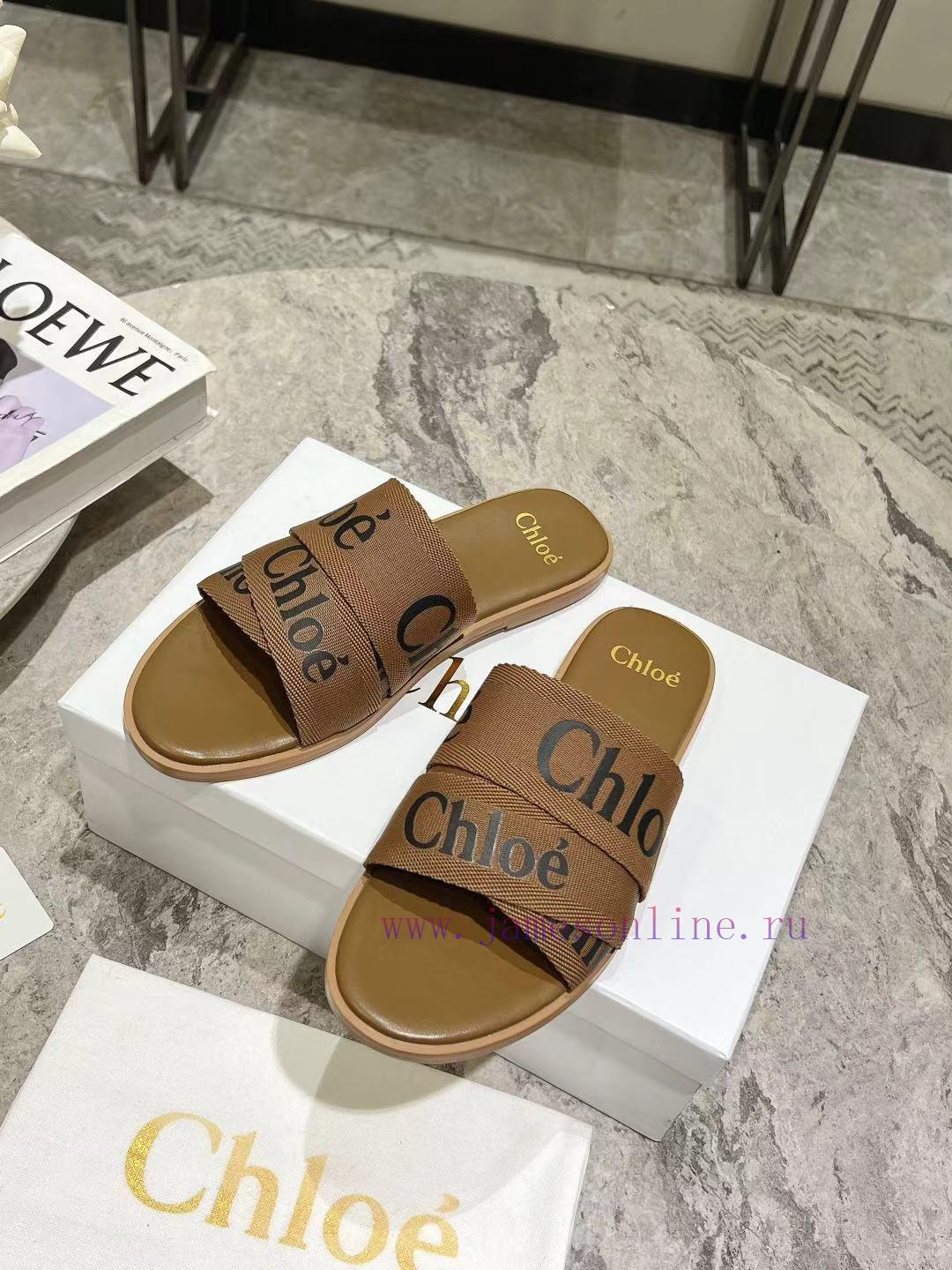 Purchase Grade Chloe/Chloe Classic Spring/Summer Knitted Strap SlippersChloe Spring/Summer Coll 7gxqk3st - Image 6