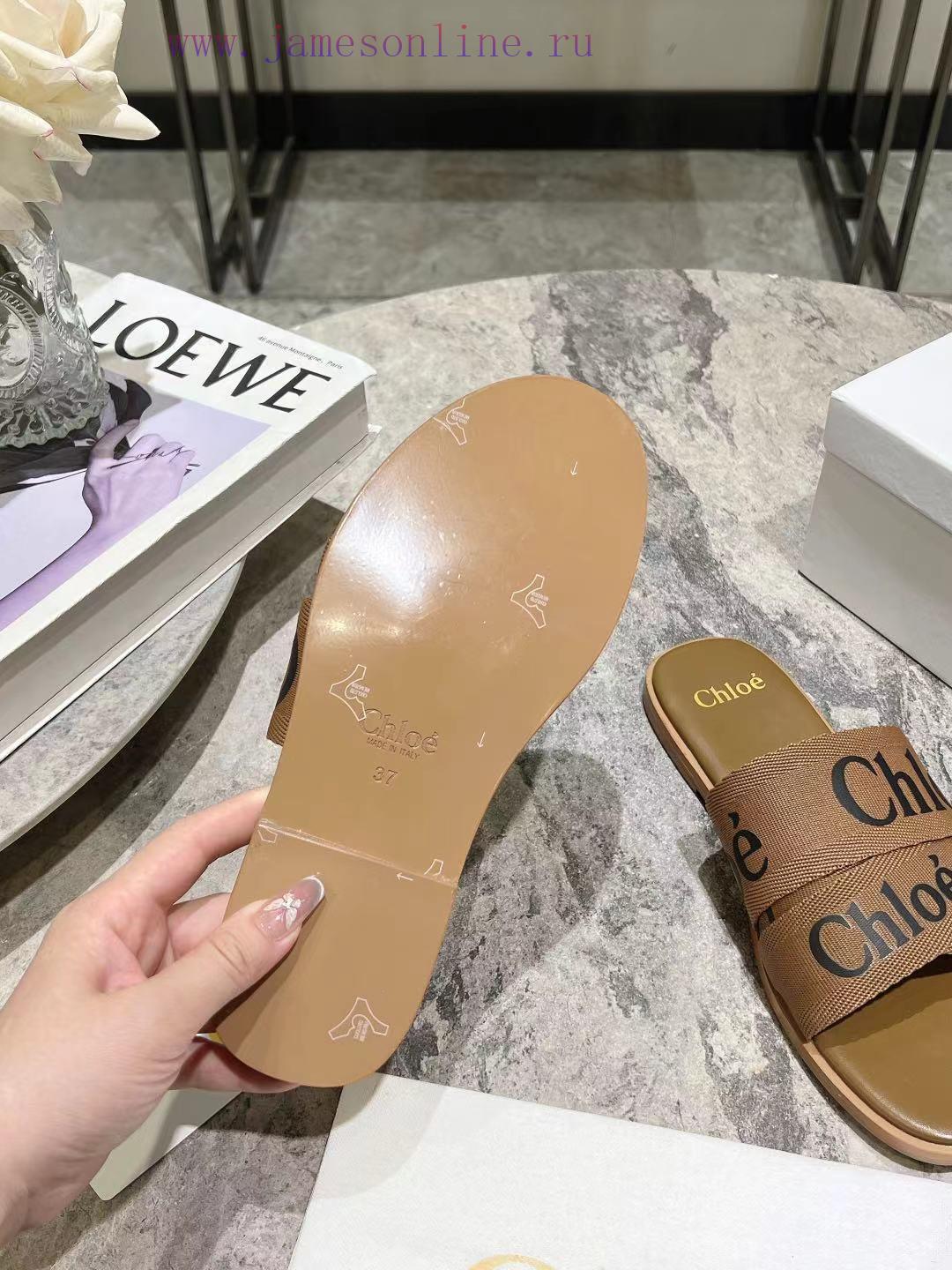 Purchase Grade Chloe/Chloe Classic Spring/Summer Knitted Strap SlippersChloe Spring/Summer Coll 7gxqk3st - Image 8