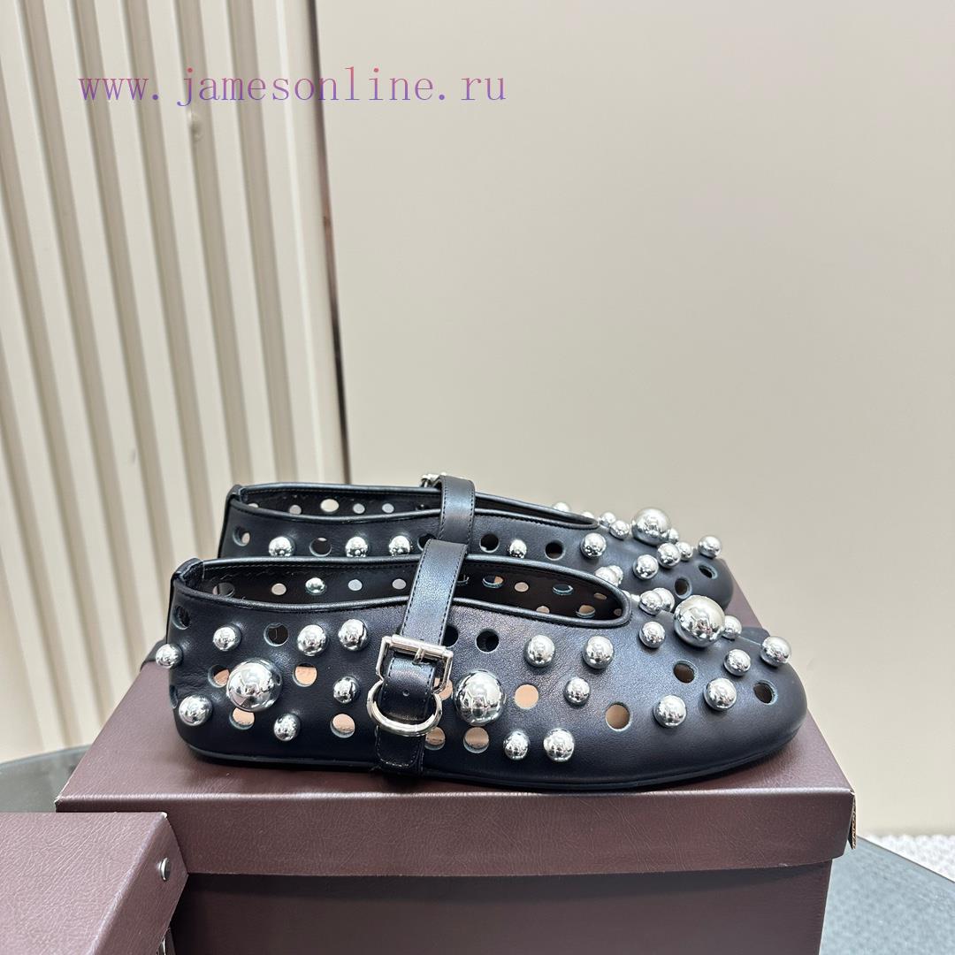 ALAIA 24 New Ballet ShoesThe Original Version Purchased The ALAIA 24SS French Fairy Ballet Flat 3a04kg7q - Image 6