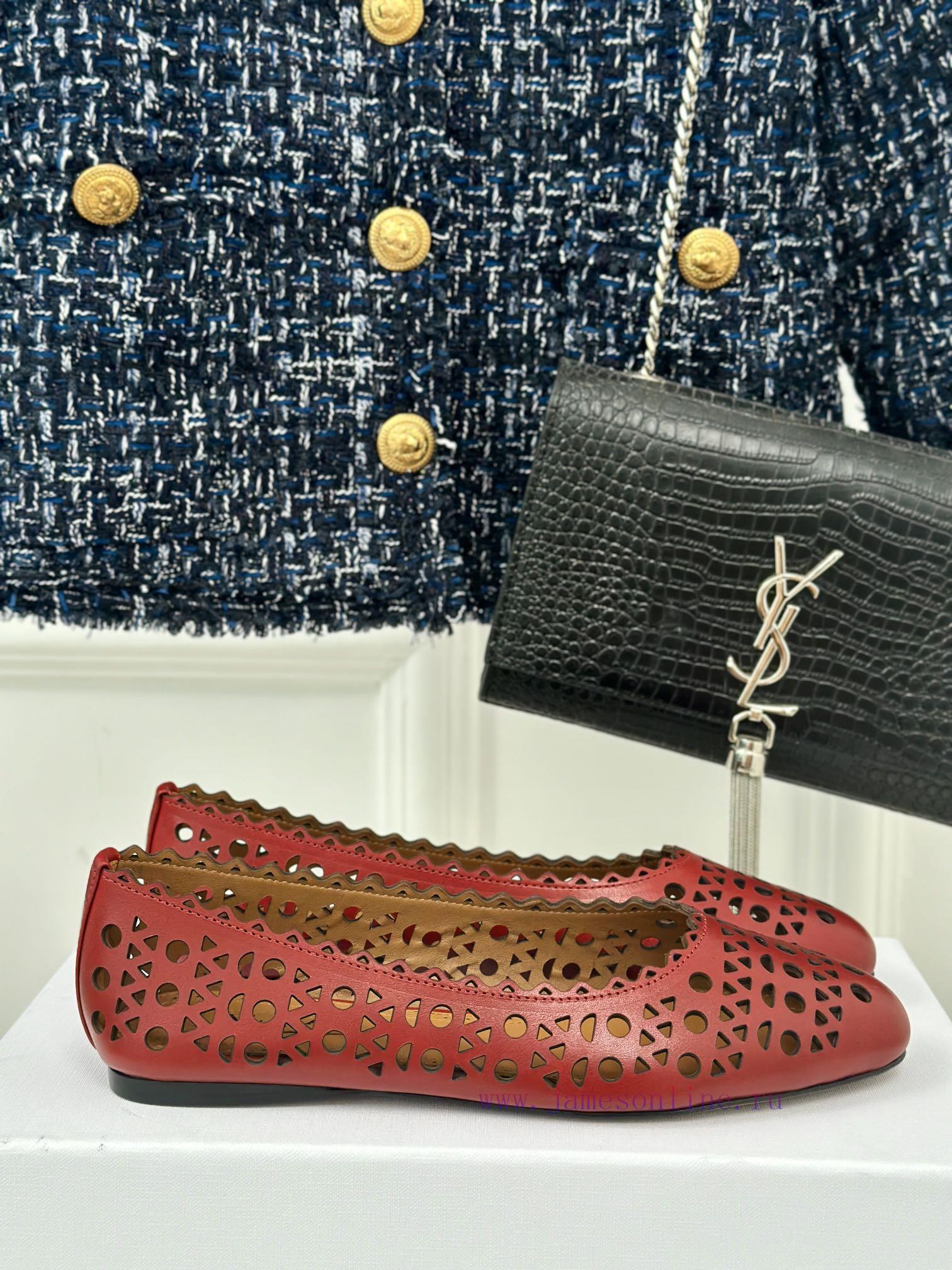 AlAIA | Classic Retro Hollowed Out Single Shoe From AlAIAFull Of Girlish Style With Both Modern kusb3xo4 - Image 2
