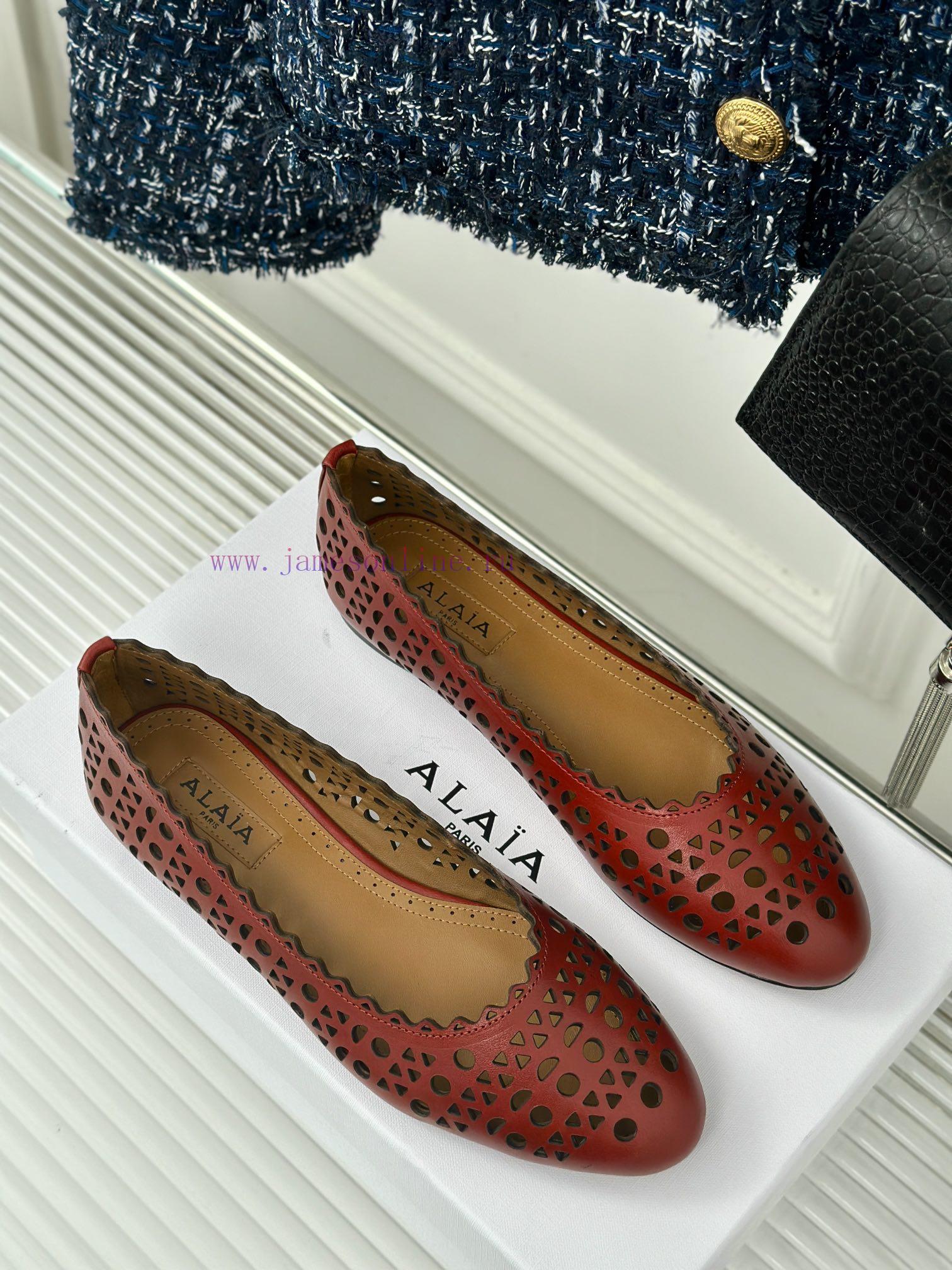 AlAIA | Classic Retro Hollowed Out Single Shoe From AlAIAFull Of Girlish Style With Both Modern kusb3xo4 - Image 4