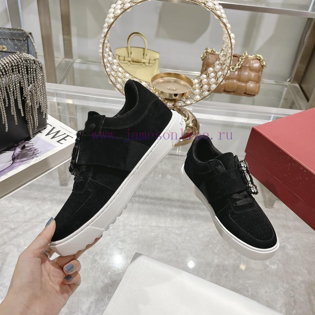 24 New Styles Of Zhou Dongyu~Tang Yan~Linda's Dream Shoes RV Square Button White Shoes Light Sp k5k8wfst - Image 5