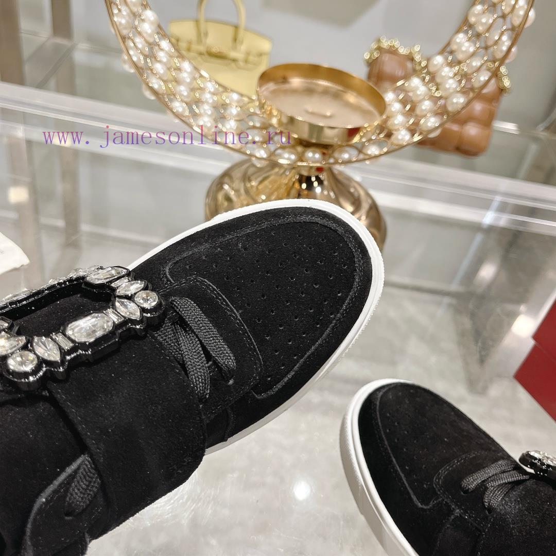 24 New Styles Of Zhou Dongyu~Tang Yan~Linda's Dream Shoes RV Square Button White Shoes Light Sp k5k8wfst - Image 8