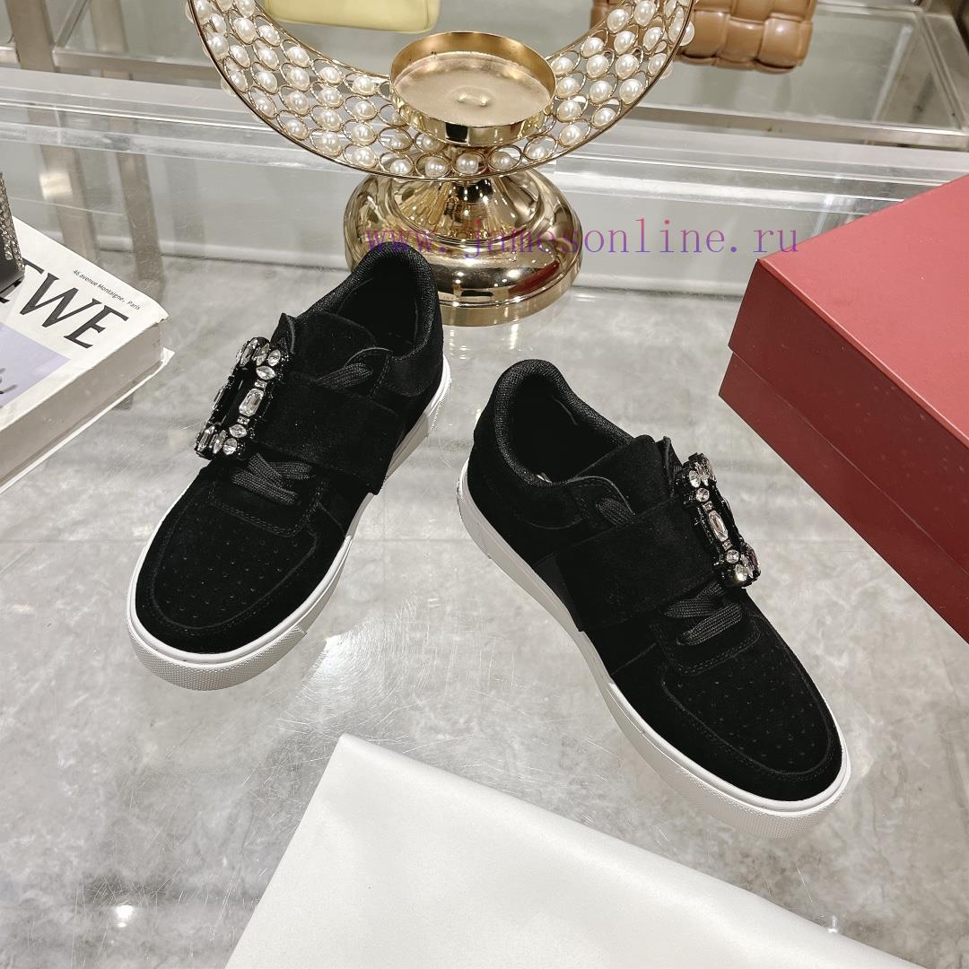 24 New Styles Of Zhou Dongyu~Tang Yan~Linda's Dream Shoes RV Square Button White Shoes Light Sp k5k8wfst - Image 11