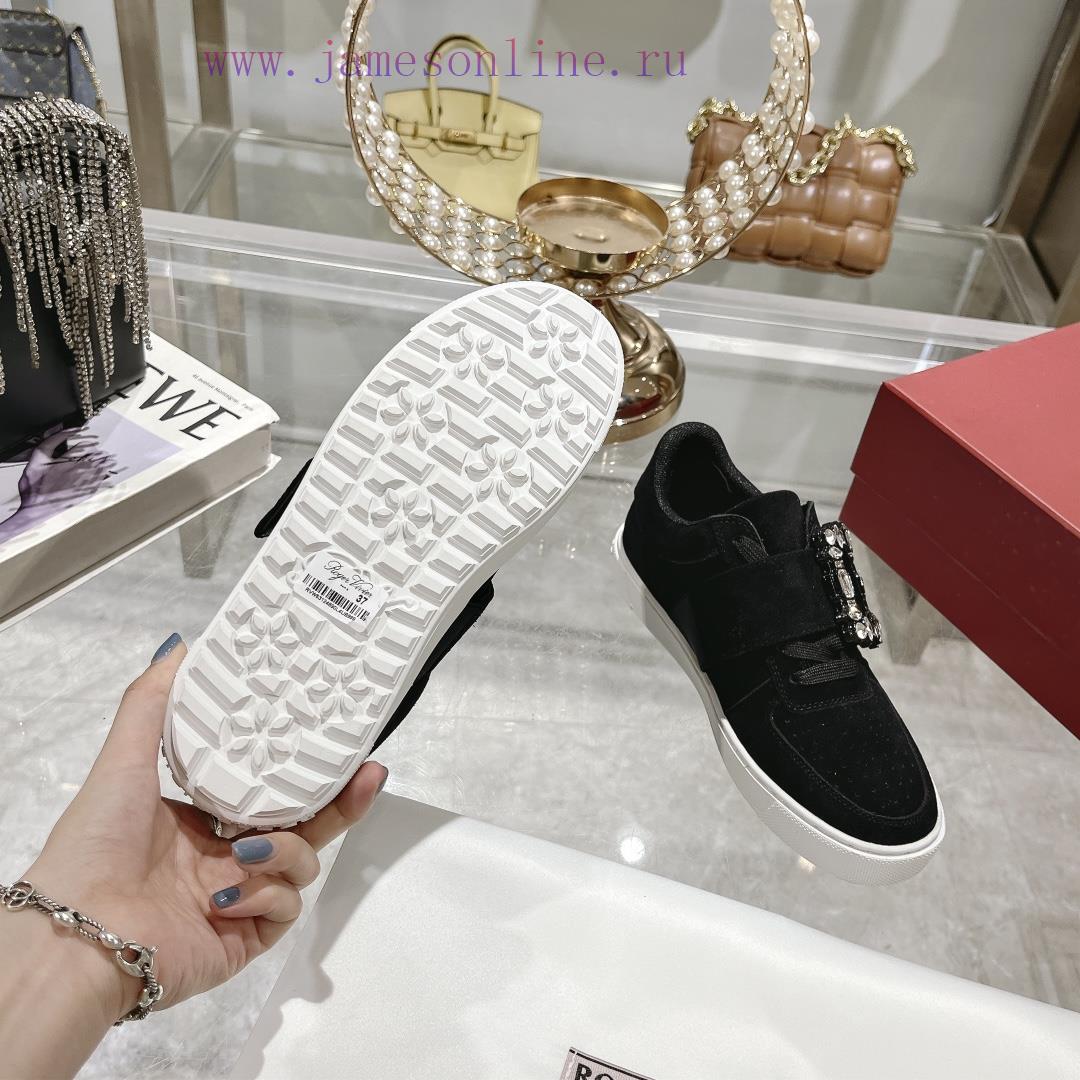 24 New Styles Of Zhou Dongyu~Tang Yan~Linda's Dream Shoes RV Square Button White Shoes Light Sp k5k8wfst - Image 18