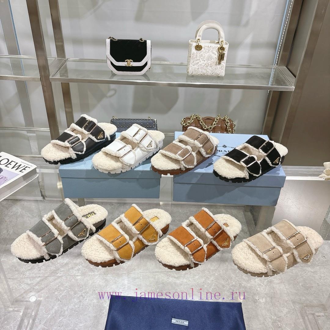 Prada Slippers Feature A Soft Lining And An Iconic Triangular Logo Showcasing A Unique Binary A jgowwa62