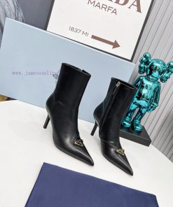2024 SSS Launches Prada's Latest Collection Of Long And Short Boots Sandals Single Shoes Slim H tc07lso6