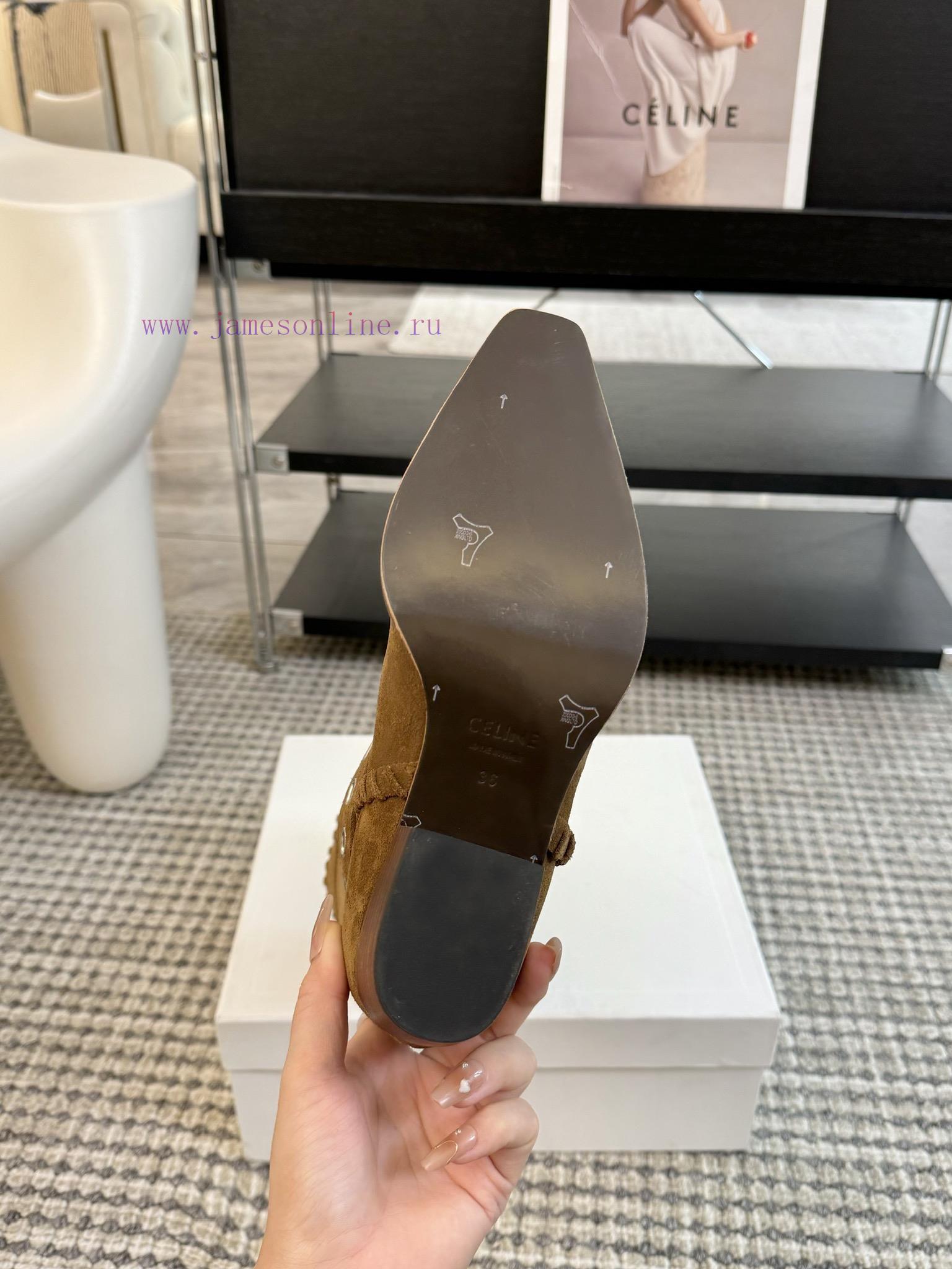 CELINE's Latest Retro Fashion Boots For Fashion Bloggers Featuring A Vintage European And Ameri m3kxaifb - Image 10