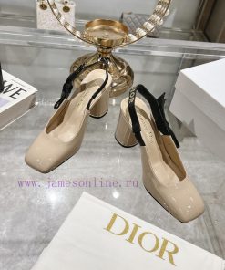 Dior 2025 Early Spring New Rhodes Series Irregular Heel Empty Women's Sandals Star With The Sam jh4lymog