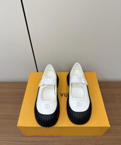 LOUIS VUITTON LV Loafers Big Toe Shoes Malizhen Single ShoesClassic Retro Fashion Malizhen Big 5b7seh0c