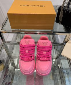 Louis Vuitton LV's New Color Trainer Sports Shoes Board Shoes Cute And Chubby Trainers Come And 2gedpq6c