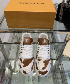Louis Vuitton 2024s New LV Trainer Series Board Shoes Basketball Shoes Couple's Casual Sports S oqmf7hek